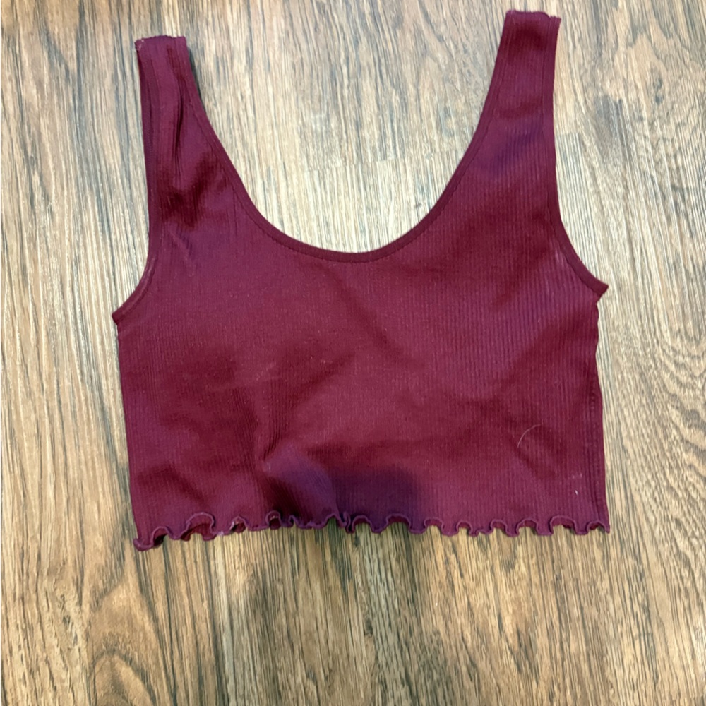 Forever 21 ribbed sports bra